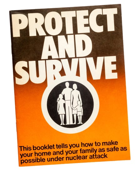 An original copy of Protect and Survive, a government booklet of advice on surviving a nuclear attack issued in 1980.Photograph: sjbooks/Alamy