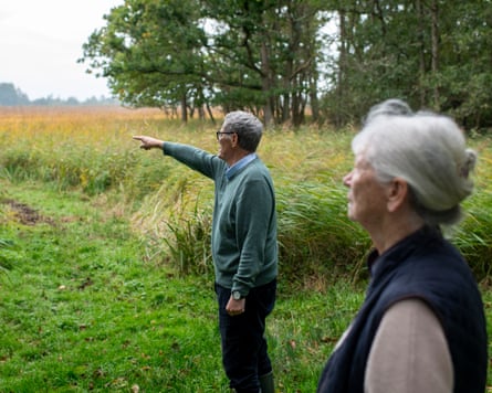 The Harrises have spent 15 years and £1.5m of their own money holding agencies to account for failing to protect the fen.Photograph: Ali Smith/The Guardian