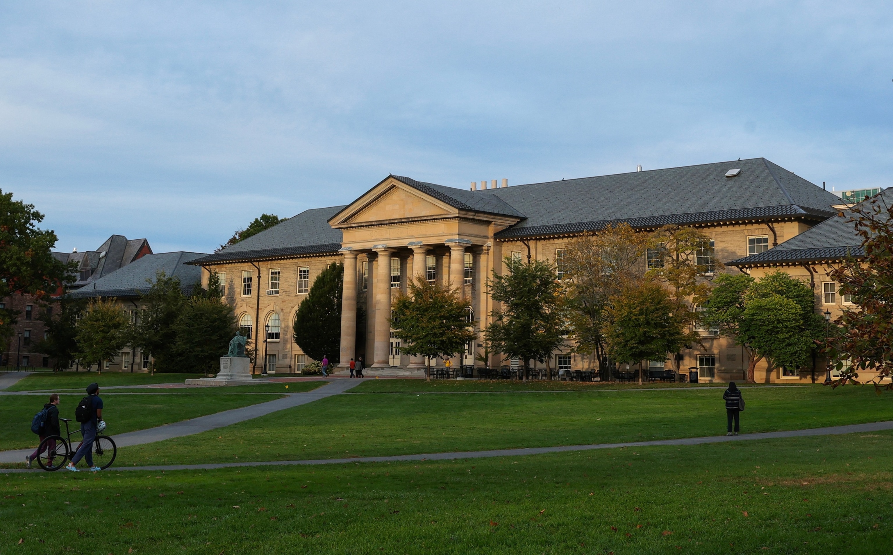 Students walk on the campus of Cornell University, October 10, 2026 in Ithaca, New York.Anna Moneymaker/Getty Images