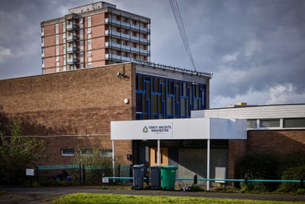 The food bank at Trinity Ancoats.Photograph: Mark Waugh/The Guardian