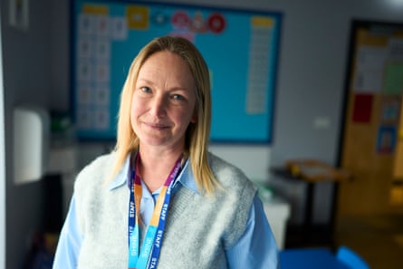 Headteacher Patricia Maxwell: ‘We want our children to reach their full potential.’Photograph: Christopher Thomond/The Guardian