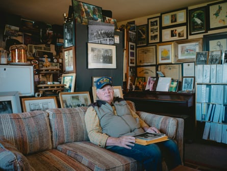 Pat Carr at home in Cottonwood.Photograph: Mason Trinca/Mason Trinca for The Guardian