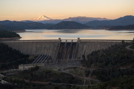 The Shasta Dam.Photograph: Mike Kai Chen/The Guardian