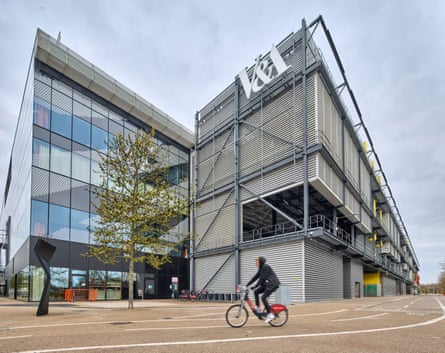 V&A East Storehouse, east London. ‘All V&A museums will be open this week,’ a spokesperson said.Photograph: David Levene/The Guardian