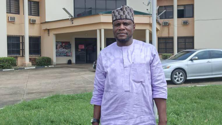 Image caption,Teachers' union leader Hassan Ajibola is grateful for the victims' safe return but says promised security measures have yet to materialise