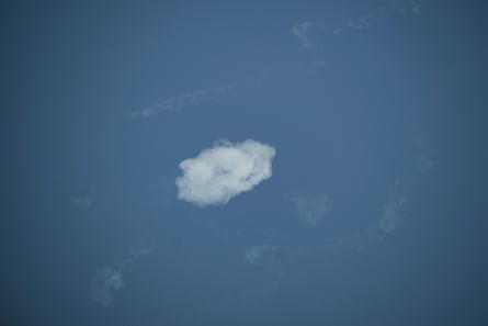 US forces launch a missile from one of their vessels in the region.Photograph: US Central Command/Reuters