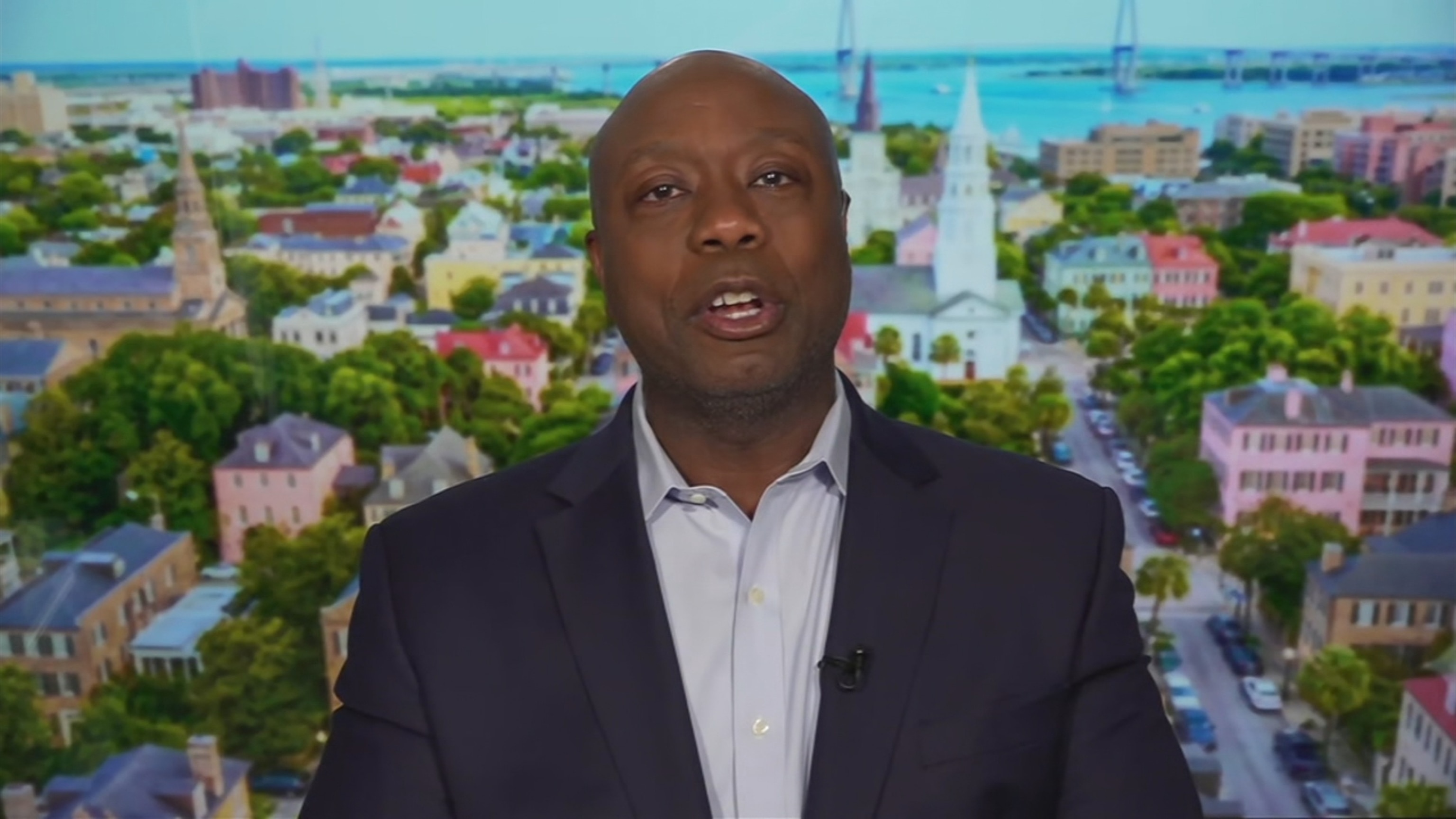 South Carolina Republican Sen. Tim Scott appears on ABC News' "This Week" on July 12, 2026.ABC News