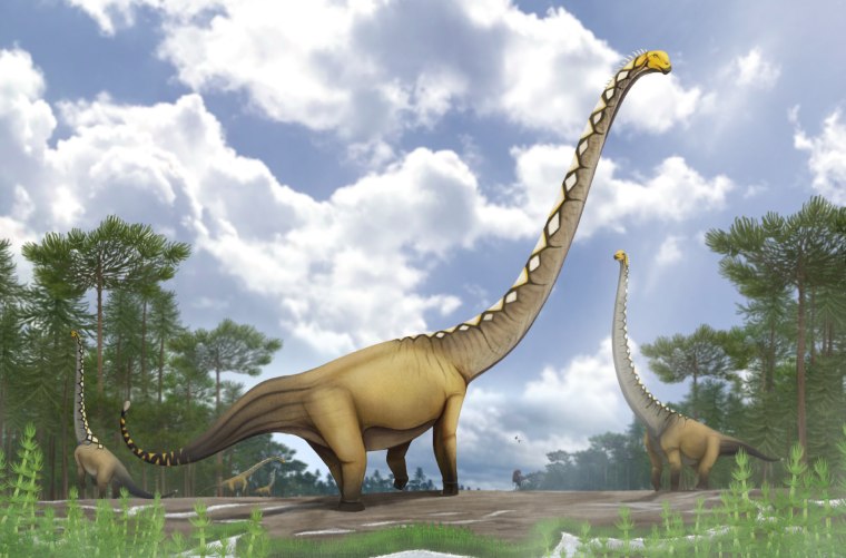 An artist's impression of what the Uragasaurus kalasinensis might have looked likePakorn Chotchaiyaporn / Supplied