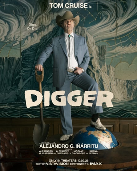 The poster for Digger.Photograph: Courtesy Warner Bros Pictures