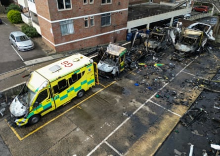 The Islamic Movement of Companions of the Right has claimed responsibility for incidents including an arson attack on Jewish community ambulances in London.Photograph: Henry Nicholls/AFP/Getty Images