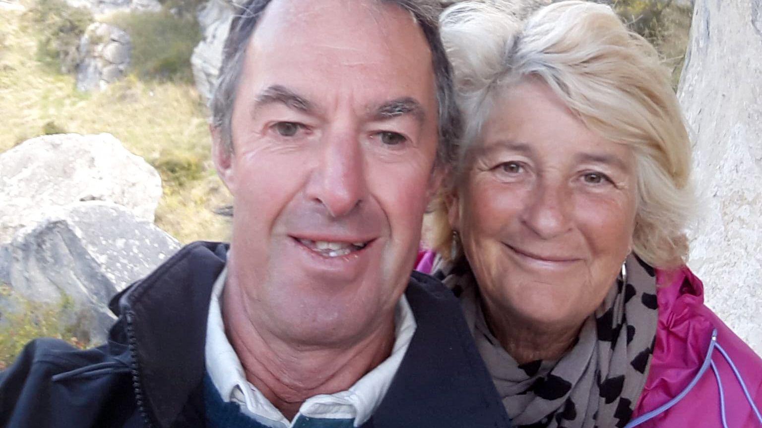 Image caption,Malcolm and Annette's home in Bédar
