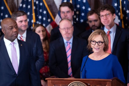 Darline Graham at the statehouse in Columbia, South Carolina, on 13 July 2026.Photograph: Sean Rayford/AP