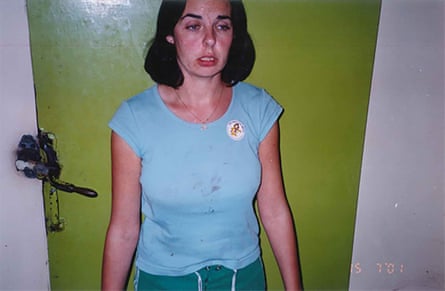Joanne Lees was photographed less than 24 hours after her boyfriend Peter Falconio was murdered and she escaped her own attempted abduction.Photograph: NT Police