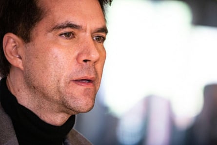 Jack Burkman, of JM Burkman & Associates, at the Conservative Political Action Conference in Oxon Hill, Maryland.Photograph: Newscom/Alamy