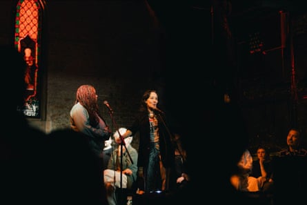 Kat Dopper at the launch of Divine Playhouse.Photograph: Anna Hay