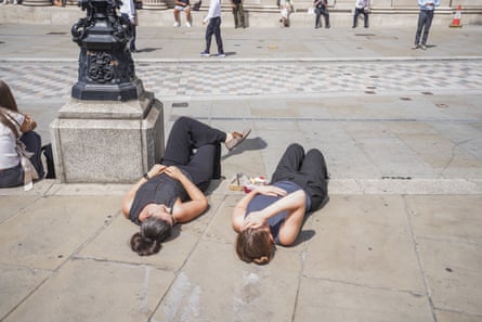 London has been one of the worst-affected places during this summer’s heatwaves.Photograph: Toby Shepheard/AFP/Getty Images