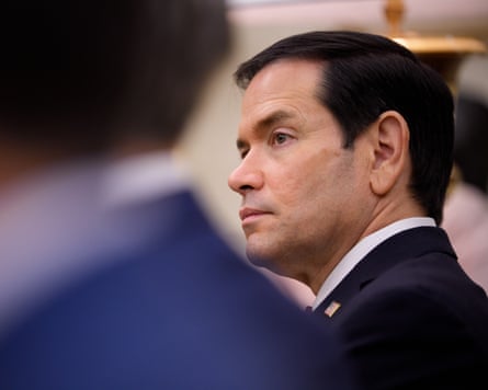 According to the New York Times, Marco Rubio has in effect been running Venezuela from Washington.Photograph: Andrew Harnik/Getty Images