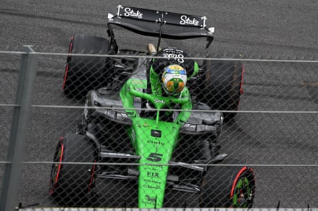 Stake.com has also previously sponsored the Sauber Formula One team.Photograph: Rudy Carezzevoli/Getty Images