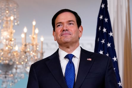 The US secretary of state, Marco Rubio, previously argued tolls were incompatible with international law.Photograph: Elizabeth Frantz/Reuters