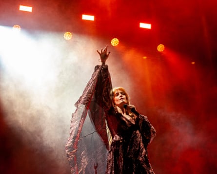 Florence Welch, who attended Camberwell College of Arts, performs at the Cala Mijas festival in Spain in 2023.Photograph: Bianca de Vilar/WireImage