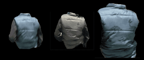 A dinosaur puffer jacket is among images of clothing released by the AFP.Photograph: supplied by AFP