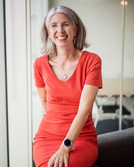 Rain Newton-Smith, previously its chief economist, took over as the chief executive of the CBI in 2023.Photograph: Sarah Lee/The Guardian