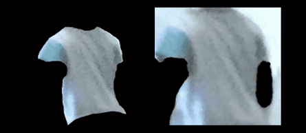 A two-tone T-shirt was among several images released by the AFP.Photograph: supplied by AFP