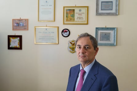 Roberto Di Bella launched a scheme in Reggio Calabria to allow children to be removed from mafia families.Photograph: Alfredo D’Amato/The Guardian