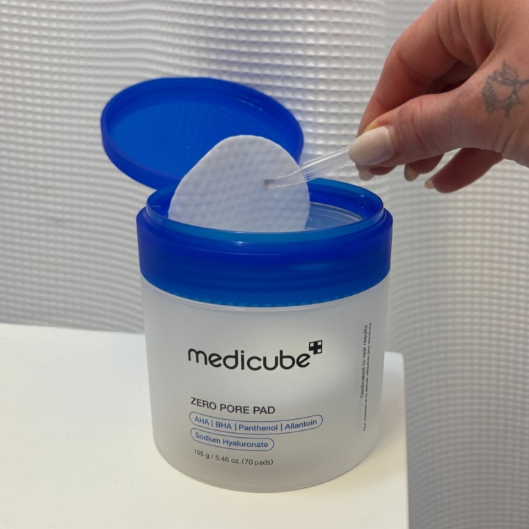 Medicube’s Zero Pore Pads are a favorite among our editors, who say they’re gentle, exfoliating and hydrating all at once.Courtesy Zoe Malin