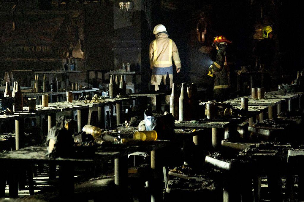 Image caption,The inferno left 33 dead and 15 others critically injured
