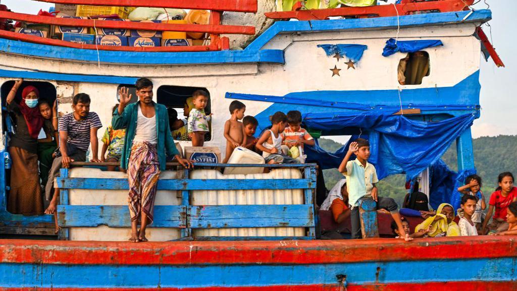 Image caption,Many Rohingya used to head to Aceh in Indonesia by boat