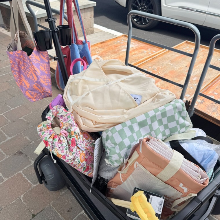 We overpacked the first two timesCourtesy Becca Delman