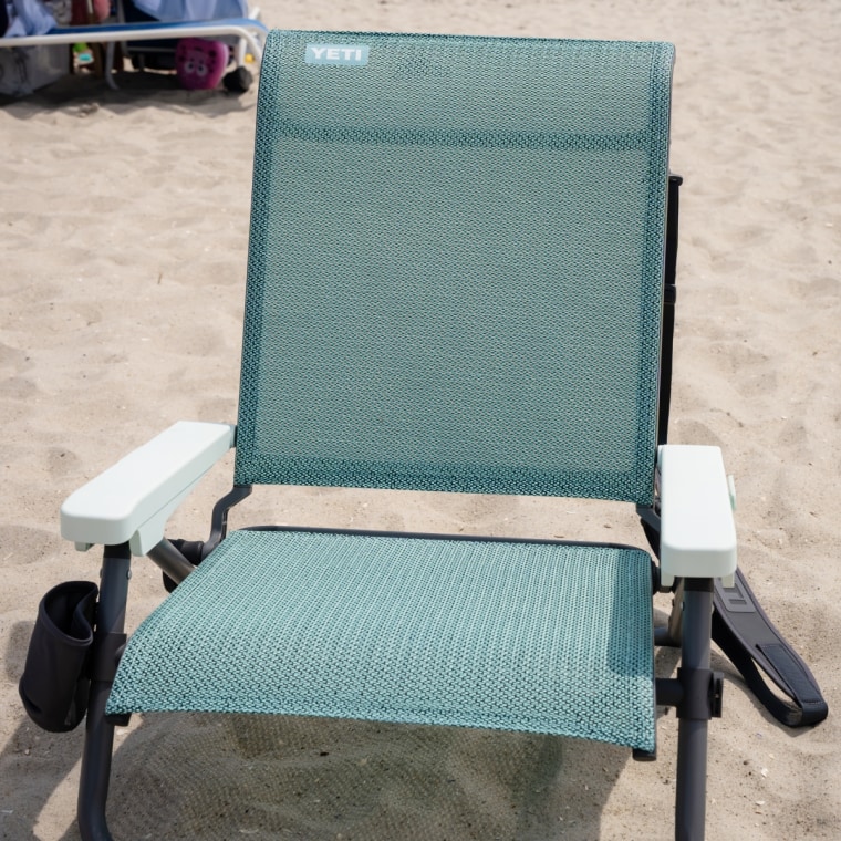 Comfy and sturdy, the Yeti Hondo is a total game changer for sitting in the sand all day.Courtesy Becca Delman