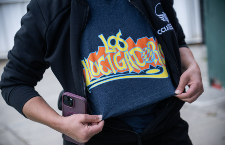 The logo for The Strikers was designed by a Salvadoran immigrant detainee at the California City Detention Facility.Brooke Anderson / CCIJ