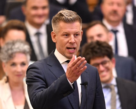 The legislation was part of Péter Magyar’s (pictured) drive to dismantle former prime minister Viktor Orbán’s bastions of power.Photograph: Balint Szentgallay/NurPhoto/Shutterstock