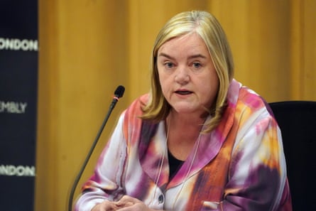 Louise Casey, chair of the adult social care commission, talks pointedly about ‘the 22 previous commissions, reviews, green papers and white papers’.Photograph: James Manning/PA
