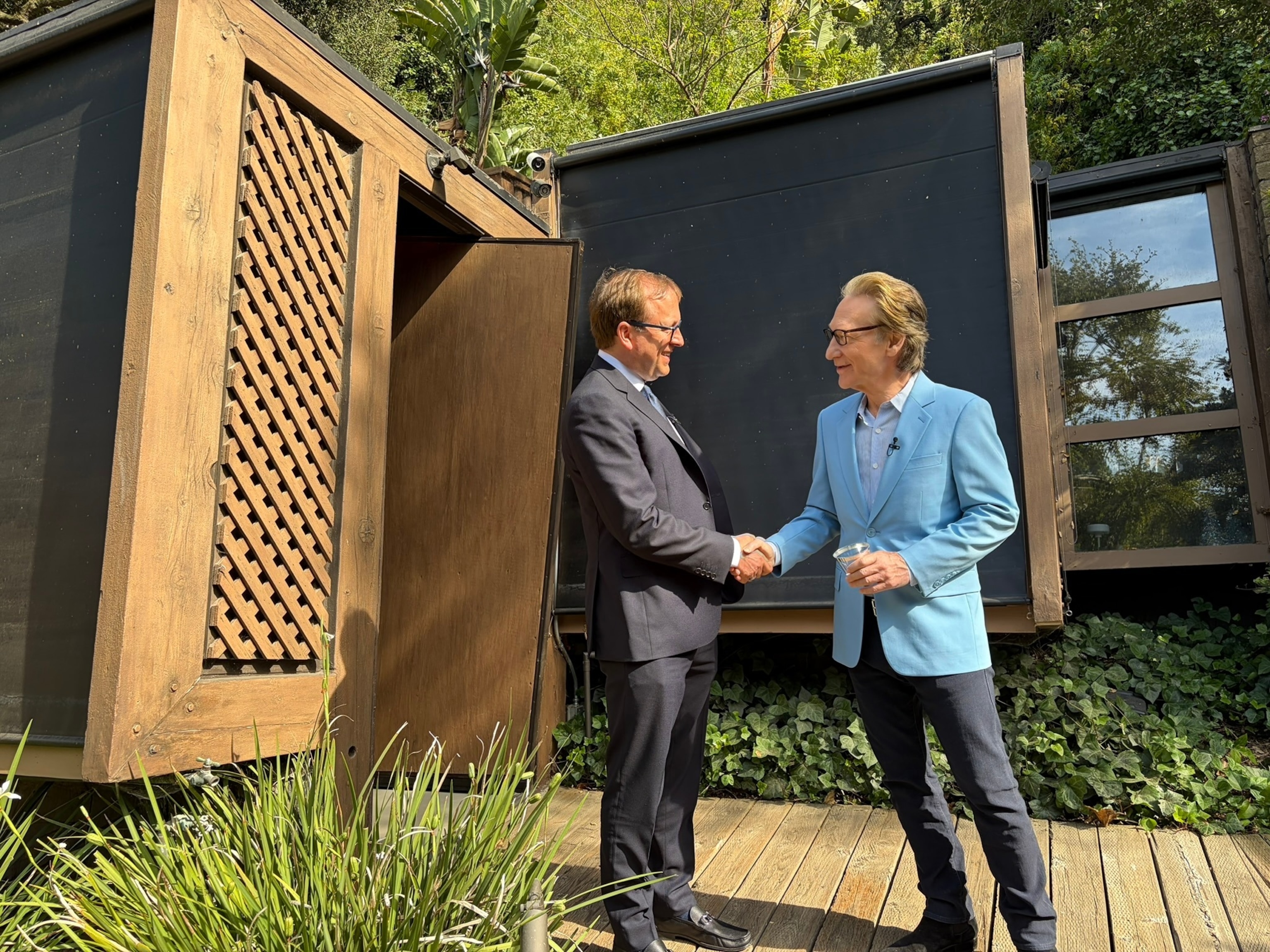 ABC News' Jonathan Karl talks to Bill Maher in an interview that aired on ABC News' "This Week" on July 19, 2026.ABC News
