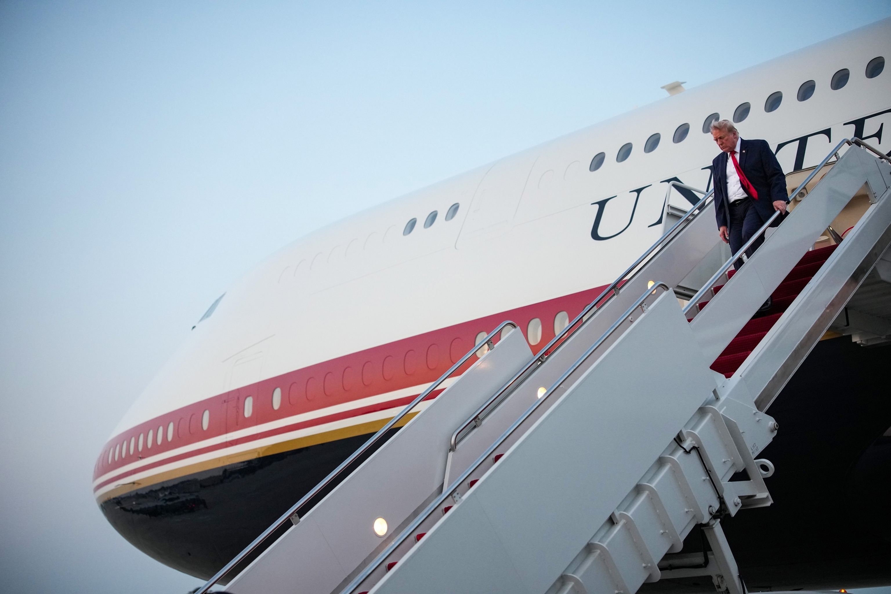 President Donald Trump steps off of Air Force One on July 19, 2026 in Joint Base Andrews, Maryland.Andrew Harnik/Getty Images