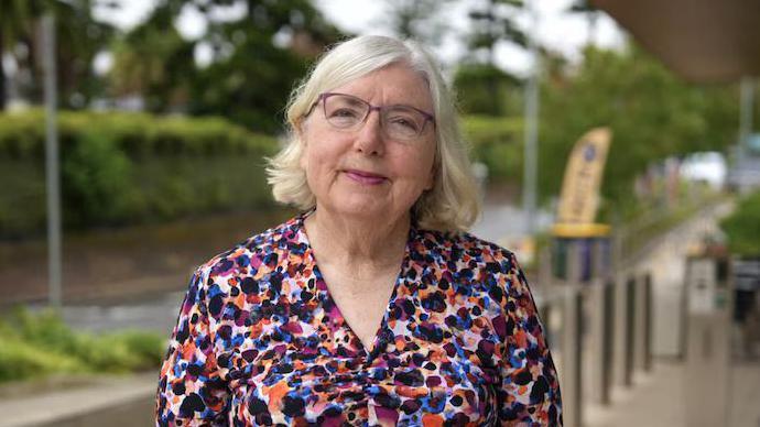 Image caption,Sheryl van Nunen first discovered the link between ticks and mammalian meat allergy in 2007