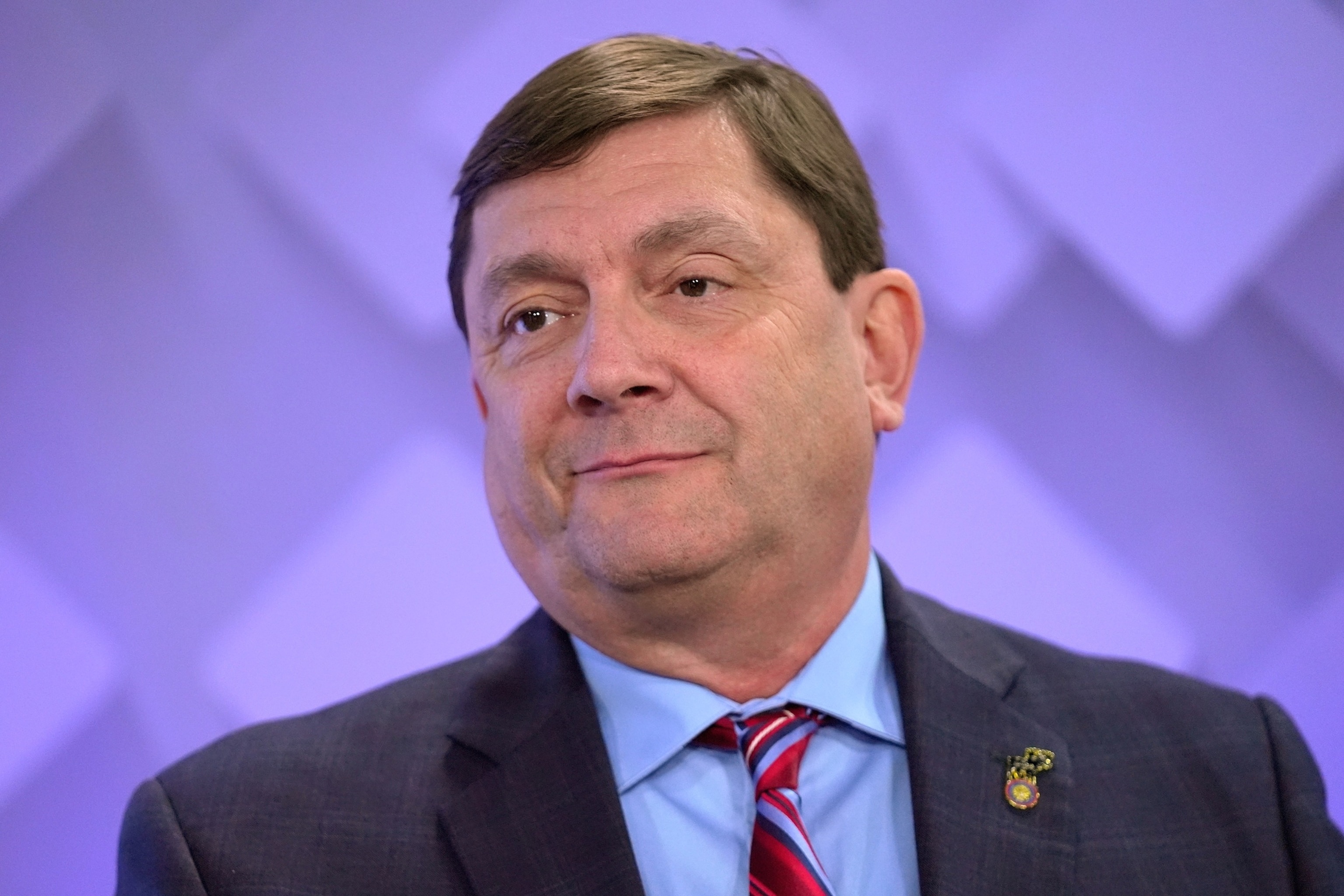 U.S. Senate candidate Troy Jackson takes part in a debate, July 16, 2026, in Portland, Maine.Robert F. Bukaty/AP Photo