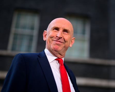 John Healey was a surprise choice as chancellor, but is considered a safe pair of hands.Photograph: Victoria Jones/Shutterstock
