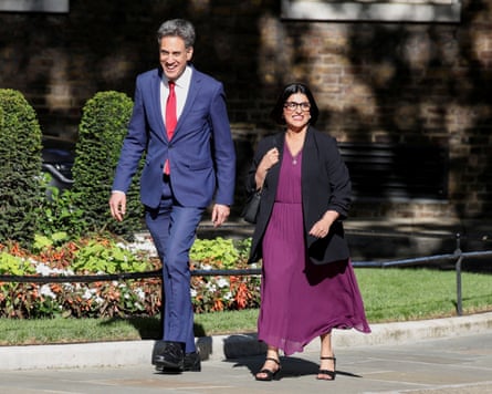 Louise Haigh, Burnham’s right-hand woman, was made first secretary of state and chancellor of the duchy of Lancaster.Photograph: Ryan Jenkinson/Getty Images
