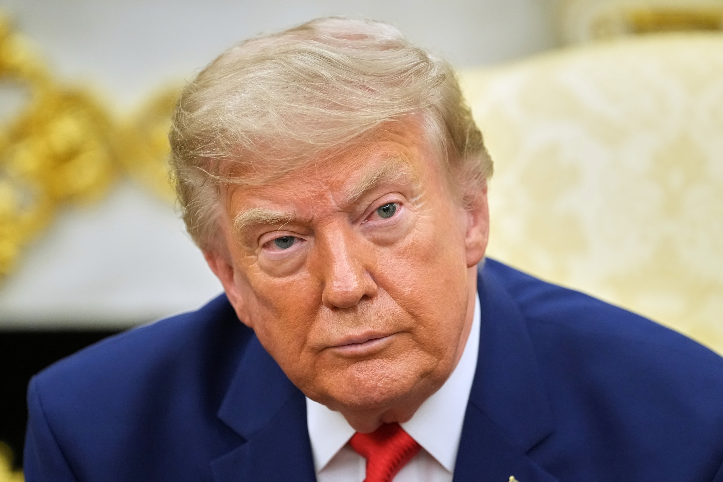 President Donald Trump meets with Lebanese President Joseph Aoun in the Oval Office at the White House in Washington, July 21, 2026.Mark Schiefelbein/AP Photo