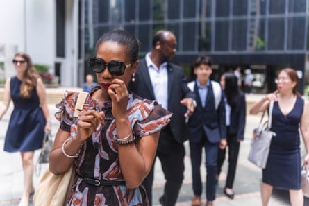Aysha Bell, Isabel Rose’s mother, reported the alleged rape to the Metropolitan police in London. The Met said it was ‘unable to pursue relevant lines of enquiry’.Photograph: Fung Hoi Kin/The Guardian