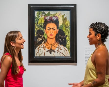 Tate Modern’s Frida Kahlo exhibition, overseen by its departing director Maria Balshaw, had record-breaking ticket sales.Photograph: Guy Bell/Shutterstock