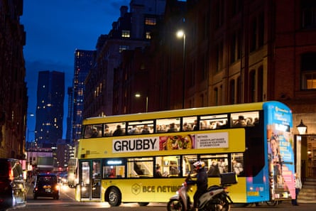 Andy Burnham capped single bus fares in Greater Manchesterat £2 in 2022. The region’s Bee Network brought buses under local control through franchising.Photograph: Christopher Thomond/The Guardian