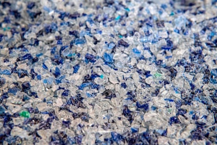 The tiny plastic pellets act as the raw material in the manufacture of most plastic products.Photograph: Alistair Leadbetter