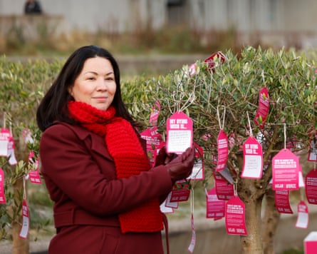 Monica Lennon, a former MSP who did not win a seat in the May Scottish parliament elections, is expected to take over Sarwar’s Glasgow seat. She is also seen as a contender for the Scottish Labour leadership.Photograph: Murdo MacLeod/The Guardian
