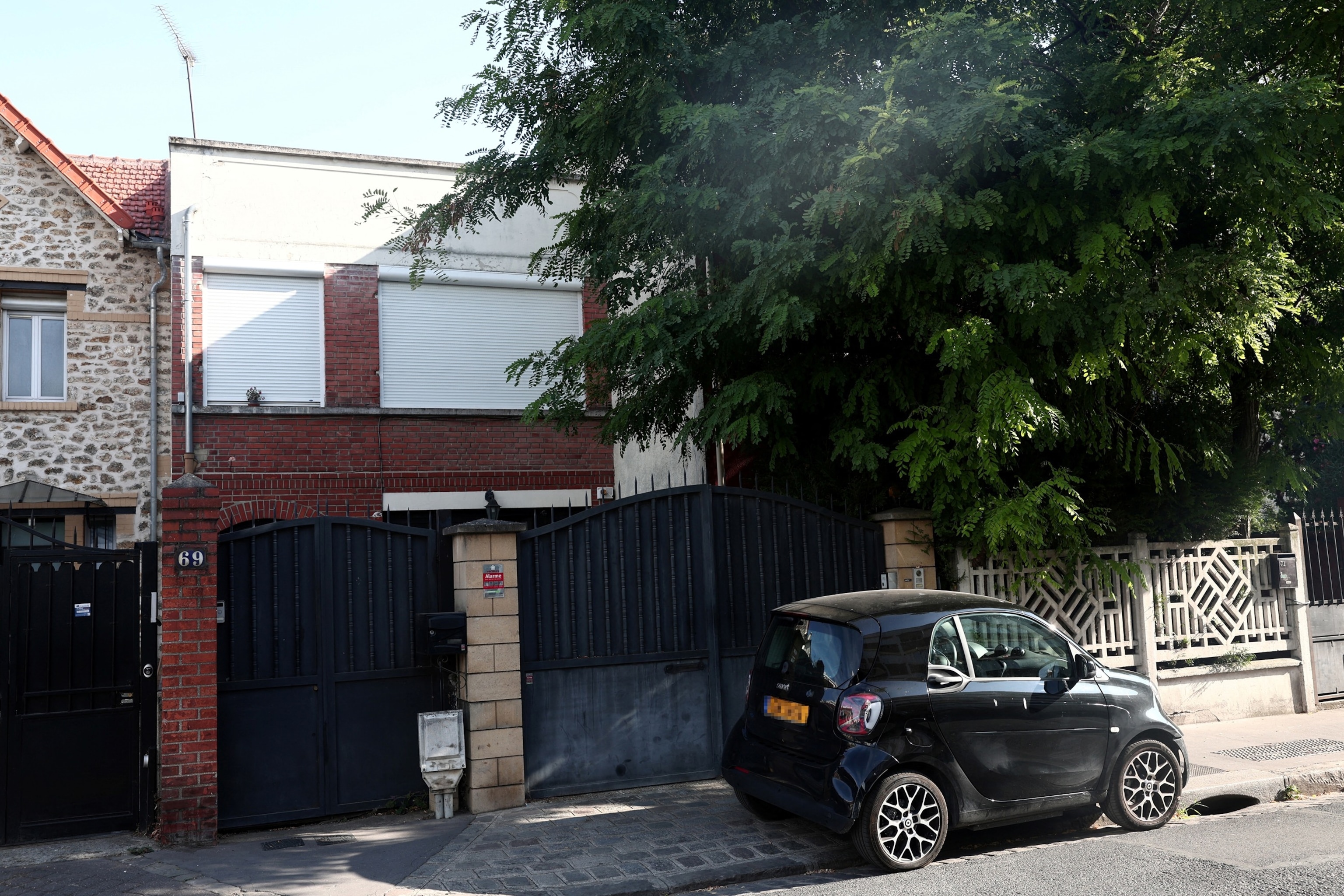 This photograph taken on July 22, 2026, shows the residence of model agent Daniel Siad in Colombes, north-western suburb of Paris, where he was found dead on July 20. Siad, accused of recruiting women for Jeffrey Epstein and facing multiple complaints, including rape allegations, was found dead on July 20, 2026, at his home in Colombes, north-western suburb of Paris. Authorities have opened an investigation into the cause of death and ordered a post-mortem examination. He was also under investigation in Paris by a unit specializing in human trafficking cases.Xavier Galiana/AFP via Getty Images