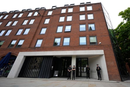 Heron House, in central Manchester, will provide an interim HQ for Andy Burnham’s No 10 North.Photograph: Peter Byrne/PA
